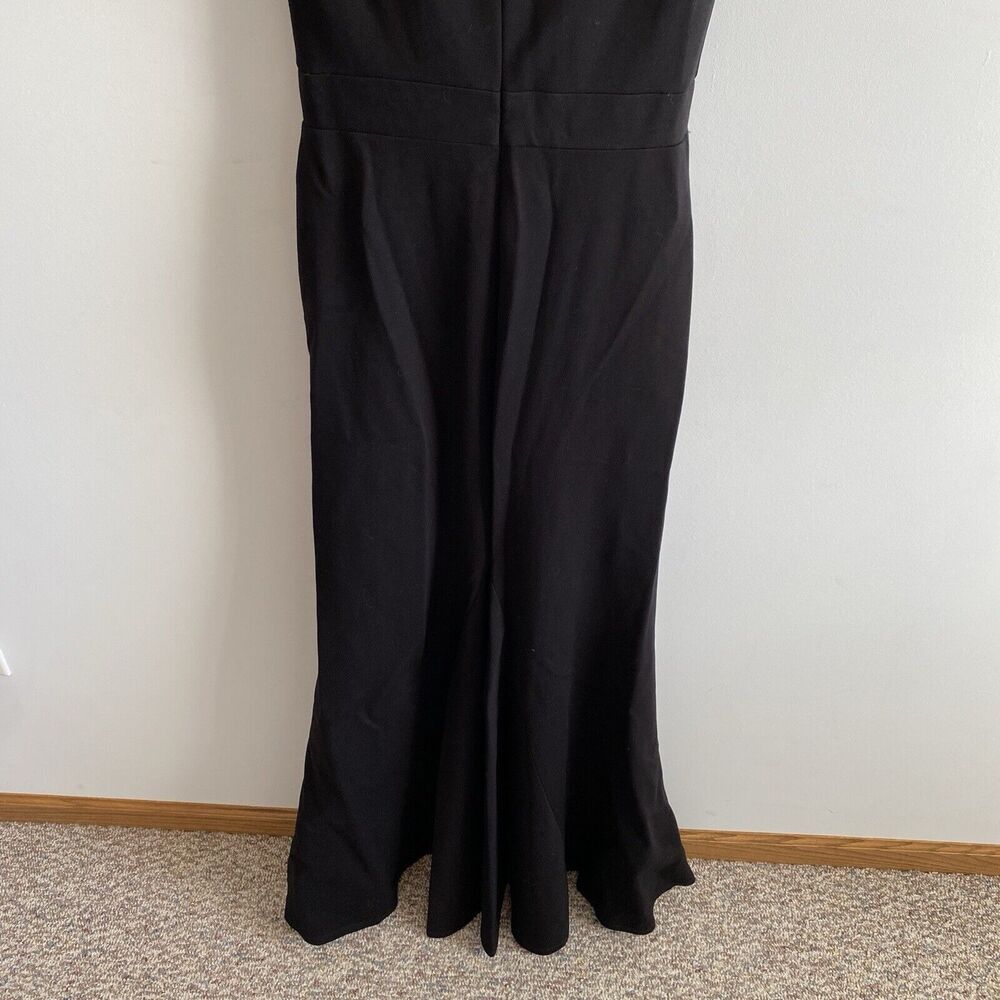 Sheri Hill Off The Shoulder Maxi Evening Gown Mermaid Bodycon Size 6 50824 Black - Picture 6 of 8